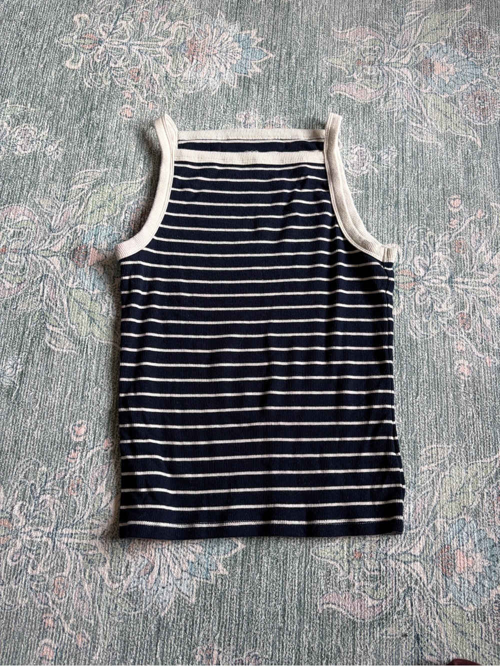 Gap Navy & White Striped Tank